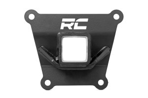 Polaris RZR Turbo S Receiver Hitch - Rough Country - 2-Inch - Black - '21-'22